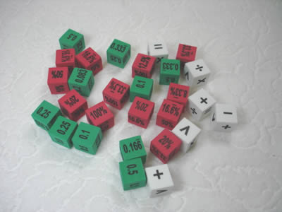 Foam Dice (26pcs/set)