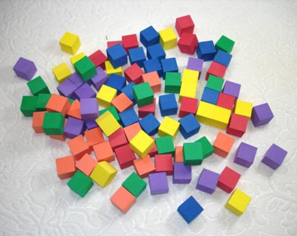 EVA Color Cubes (102pcs/set)
