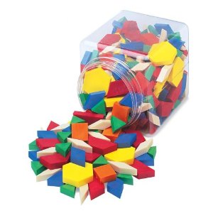 Plastic Pattern Block (250pcs/set)