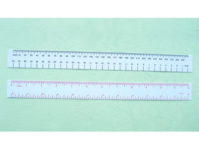 Flexible White Ruler