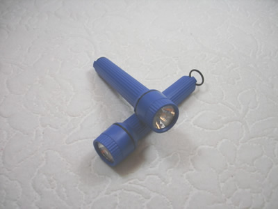 Blue Flashlight