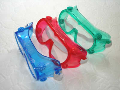 Colored Safety Goggles
