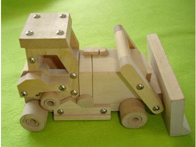 Wooden Bulldozer
